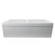 preview thumbnail 9 of 12, Highpoint Collection Fireclay 33-inch Double Bowl Fireclay Farmsink