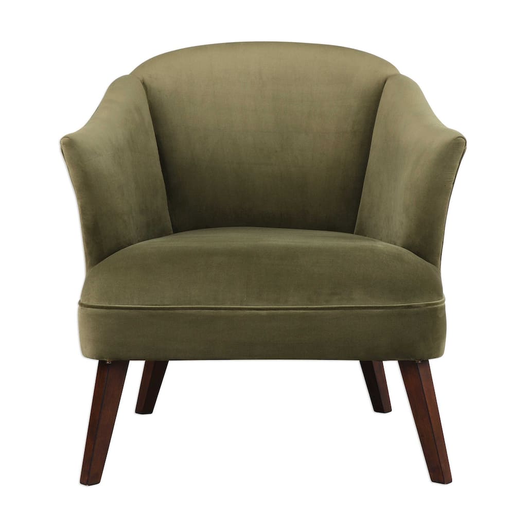 32" Conroy Olive Accent Chair