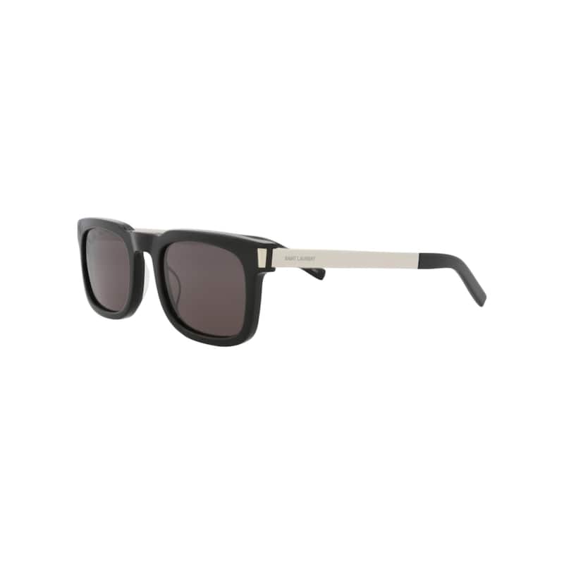 Saint Laurent Square-Frame Recycled Acetate Sunglasses