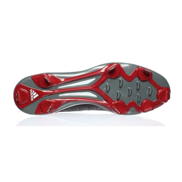 red baseball spikes
