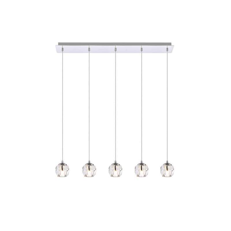 Ella 32-Inch 5-Lights Pendant - N/A