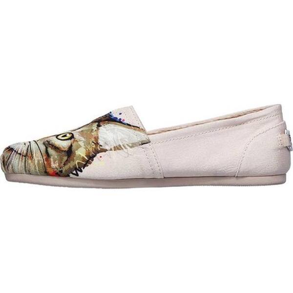 Shop Skechers Women S Bobs Plush Cats Rule Alpargata Light Pink