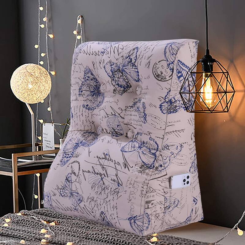 WOWMAX Back Rest Wedge Support Pillow Daybed Pillow