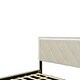 preview thumbnail 13 of 12, Beige Button-Tufted Wingback Bed Velvet Frame Storage Platform Full Bed with Drawers, Trundle Bed and Smart LED Light Bed Frame