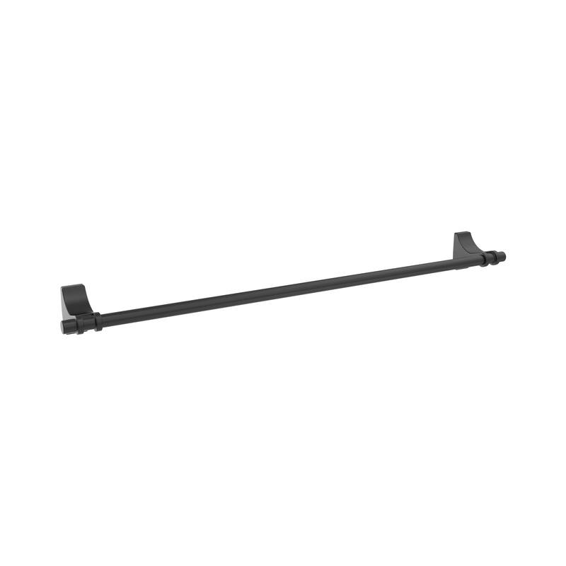 Amerock Davenport Bathroom Towel Bar - 24" - Matte Black