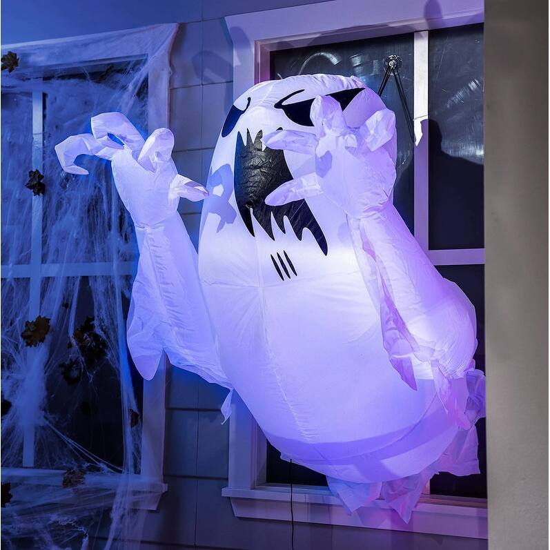 4.5 FT Halloween Inflatable Scary Flying Ghost