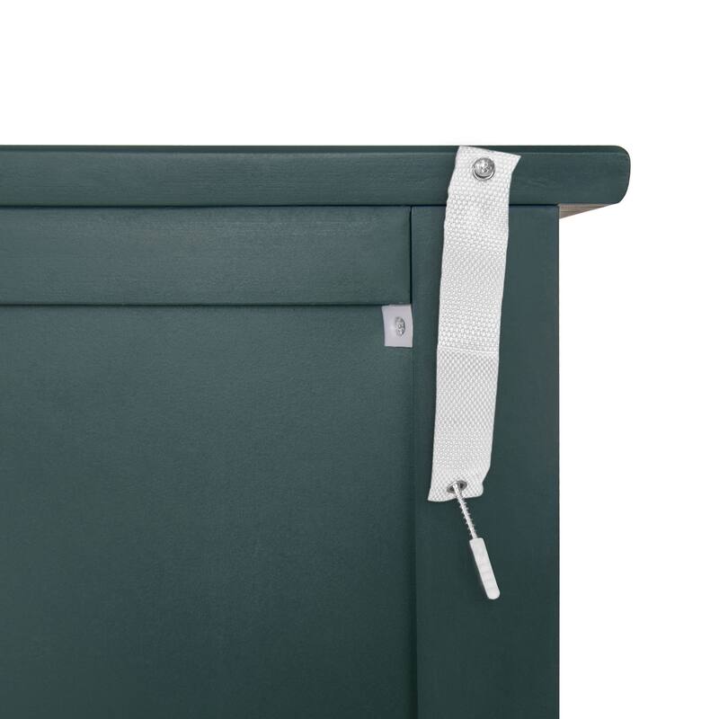 GDFStudio - Manchurian Charm American Style Hollow-Carved 3-Drawer Storage Chest