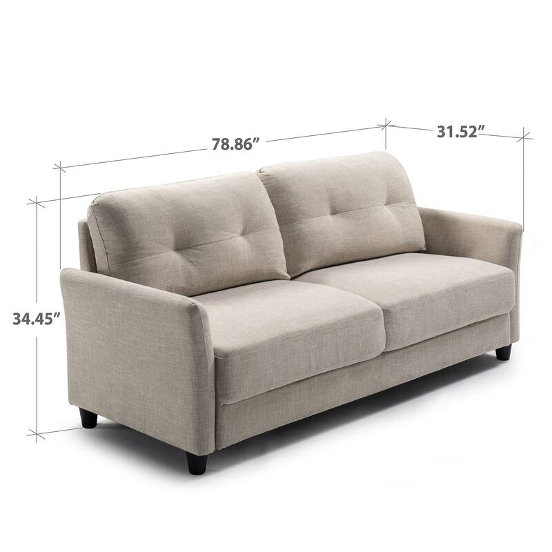 Priage by ZINUS Upholstered Sofa - Beige