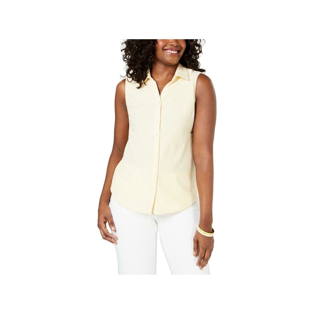 charter club petite tops