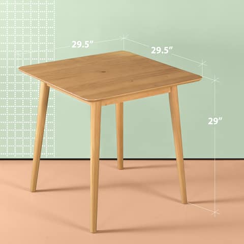 Priage by ZINUS Brown 30 Mid-Century Wood Dining Table