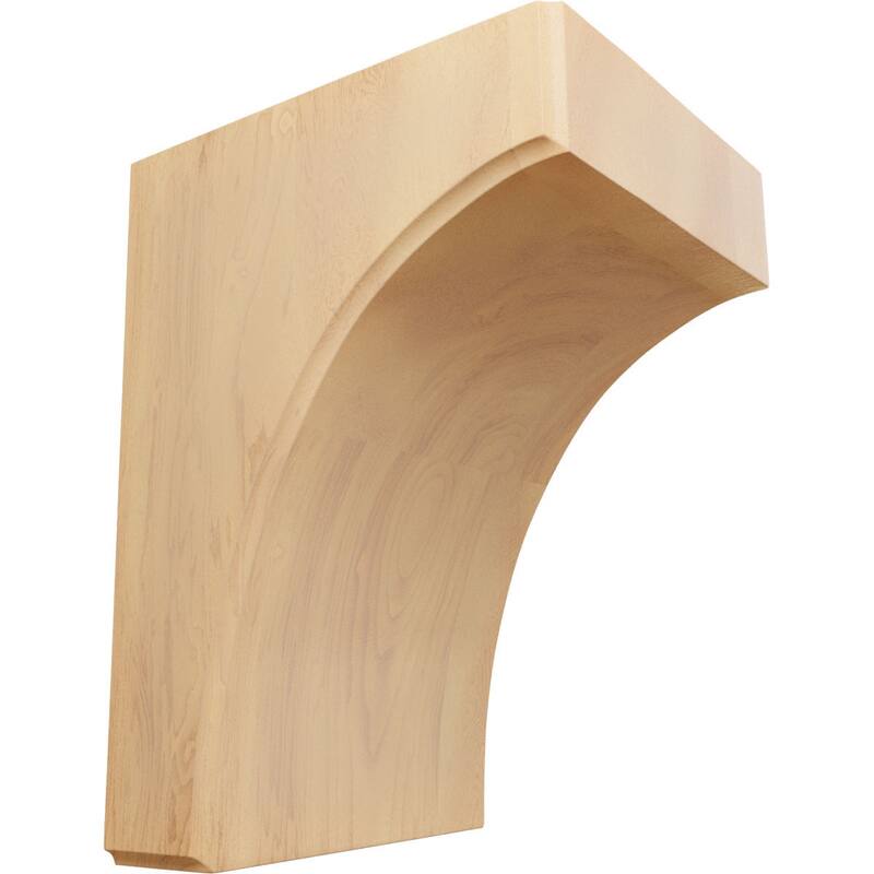 Clarksville Bracket - 5 1/4"W x 6"D x 8"H - Red Oak