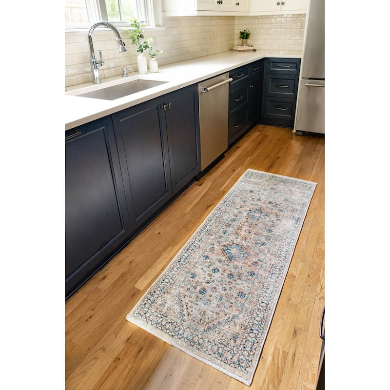 Traditional Haifa Collection Area Rug - Multi - 2'x3'11"