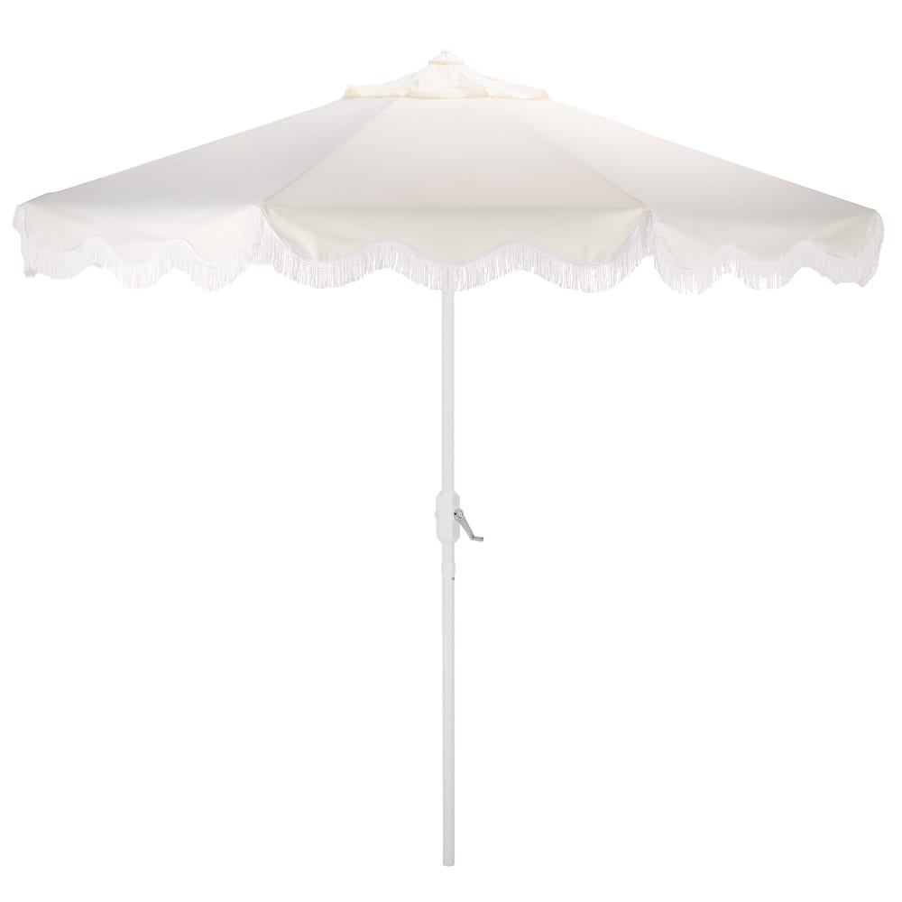 SAFAVIEH Outdoor Living Torsa 9ft Crank Umbrella