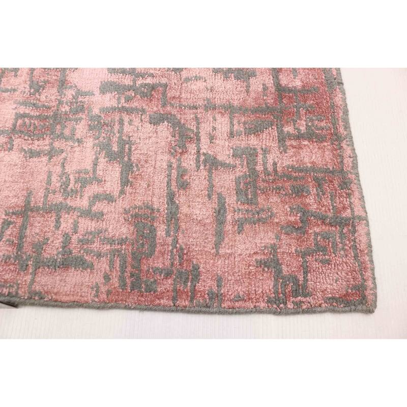 ECARPETGALLERY Hand-knotted Elysian Salmon Rug - 4'11 x 7'9