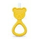 preview thumbnail 1 of 3, oogiebear 360 degree teether - Yellow