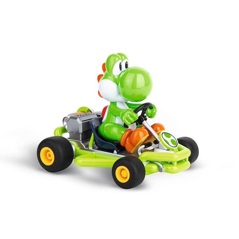 Kid's 2.4GHz Mario Kart Pipe Kart Remote Control Toy Car, Yoshi