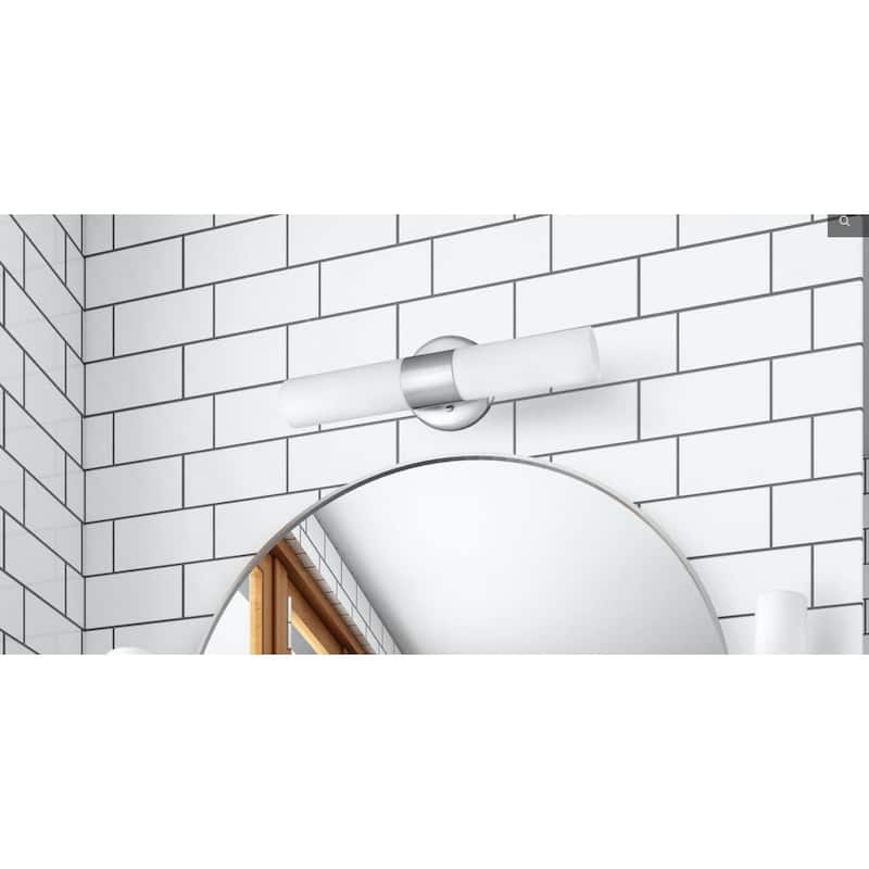 2-light Modern Style Bathroom Vanity / Sconce Light Fixture