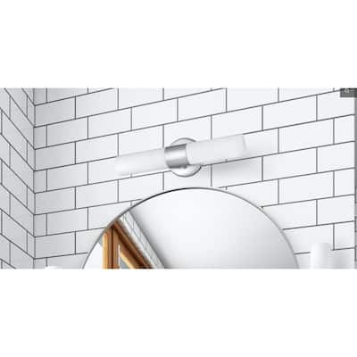 2-light Modern Style Bathroom Vanity / Sconce Light Fixture
