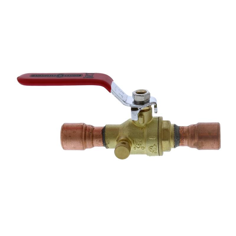 Jones Stephens B67256 1/2" Full Port Metal Ball Valve with Drain, CPVC