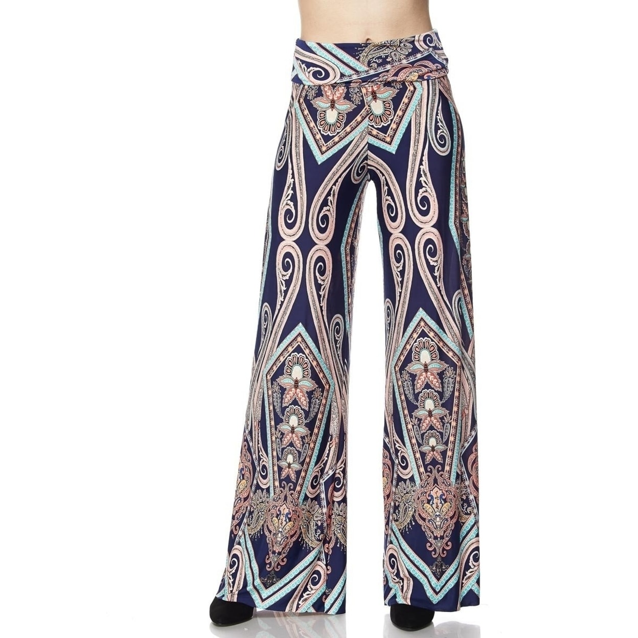 mosaic flare pants