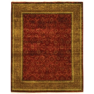 SAFAVIEH Couture Hand-knotted Ganges River Shantell Traditional Oriental Wool Rug with Fringe