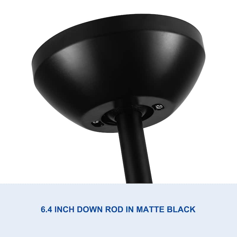 56" Ceiling Fan Light with Remote Control