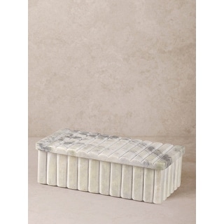 Cuba Green Onyx Decorative Box - Large