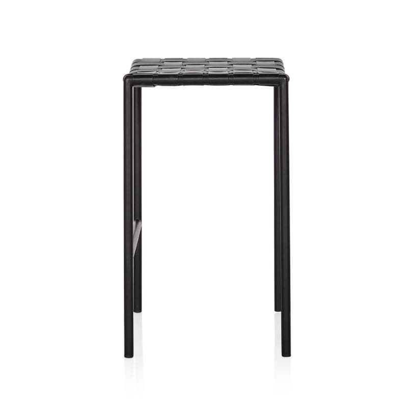 Soho Mid-century Modern Leather Weave Backless Bar Stool (26-inch/ 30-inch) (Single)