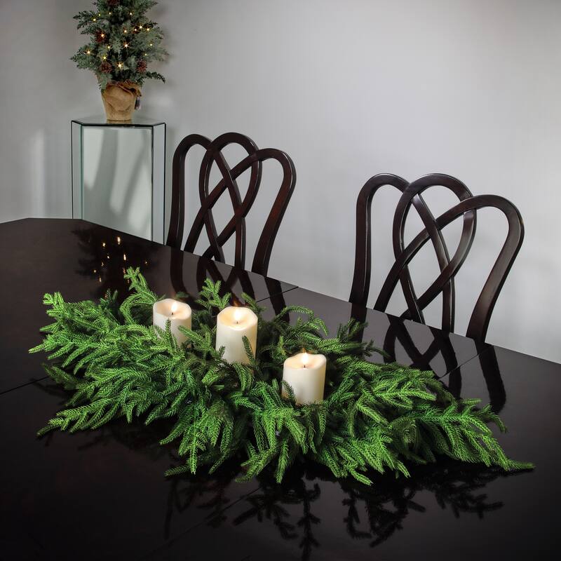 36" Just Cut Norfolk Pine Centerpiece