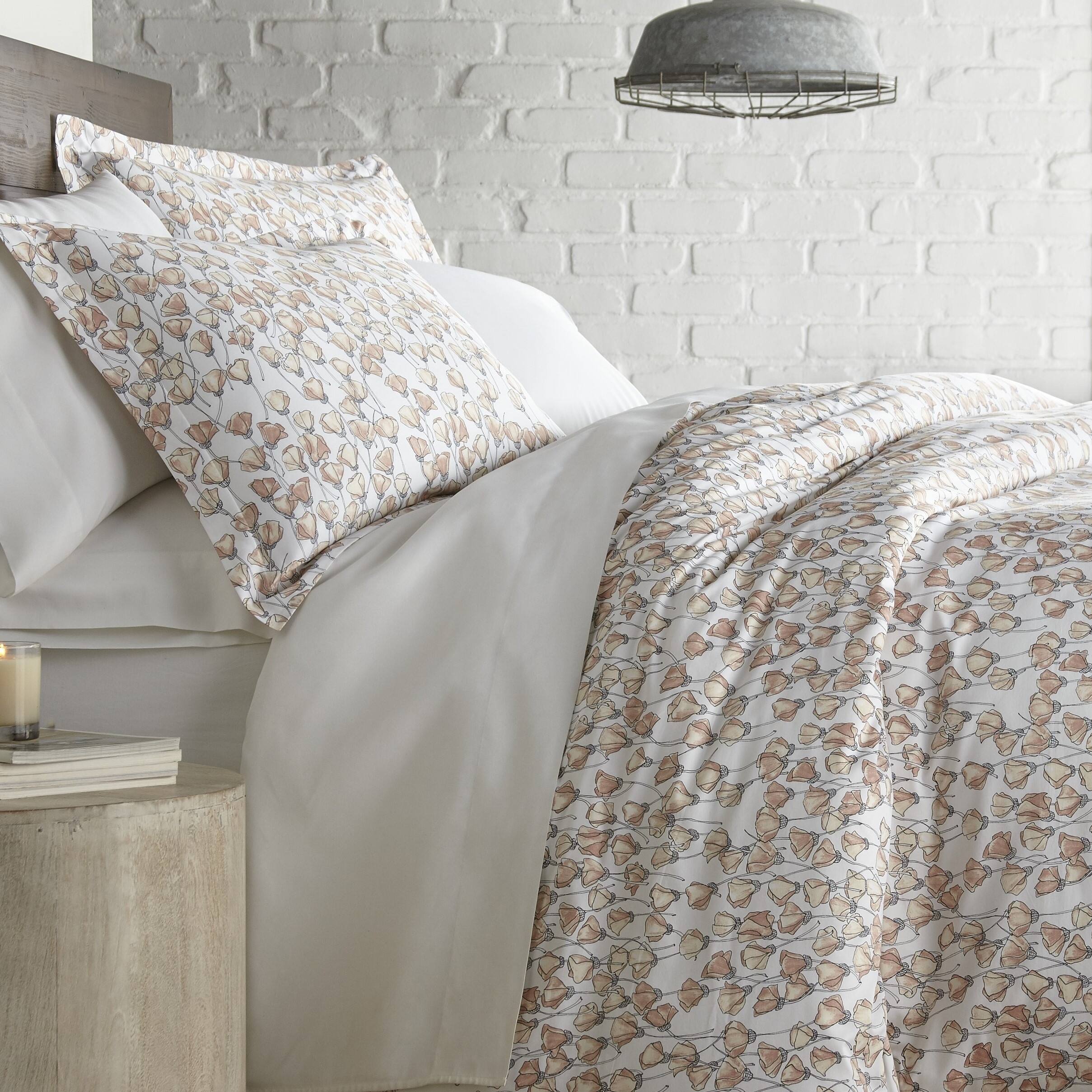 Forevermore Premium Cotton Floral Duvet Cover Set On Sale Bed Bath
