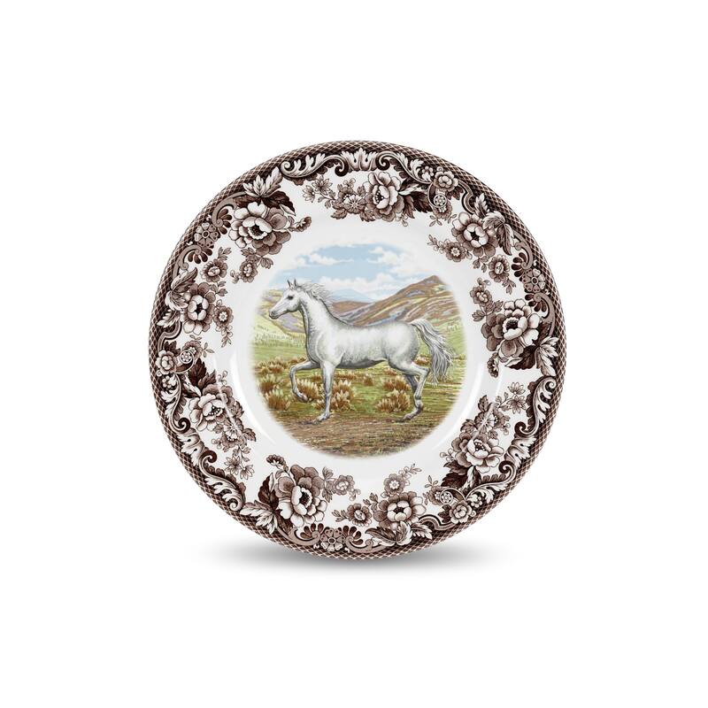 Spode Woodland Dinner Plate Horse Motif