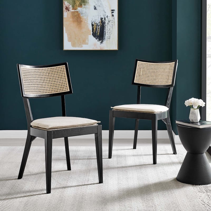 Caledonia Wood Dining Chair Set of 2