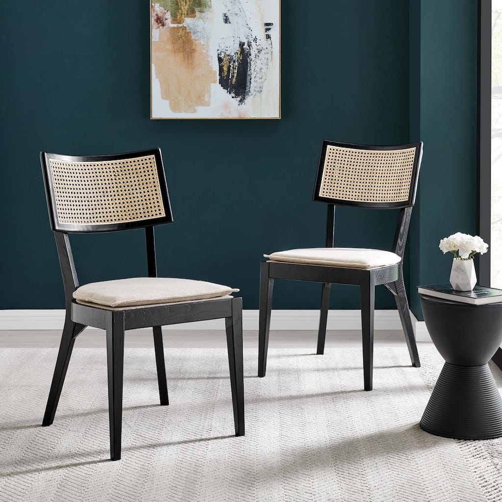 Caledonia Wood Dining Chair Set of 2