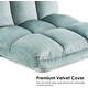 preview thumbnail 14 of 67, MCombo Accent Chair with Ottoman,Velvet Modern Side Pocket Metal Legs Club Chair,0014