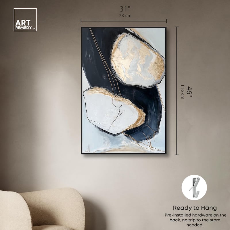 Mineral Essence II Canvas by Art Remedy