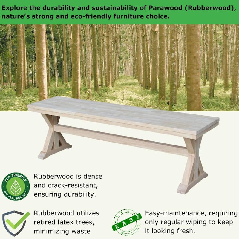 International Concepts Canyon Bench