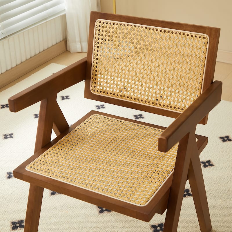 Solid Wood Dining chairs (Only Chair)-Set OF 2
