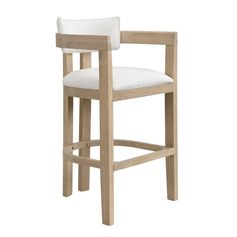 Maribel Upholstered Counter Stools Bar Stools (Set of 2) by Christopher Knight Home