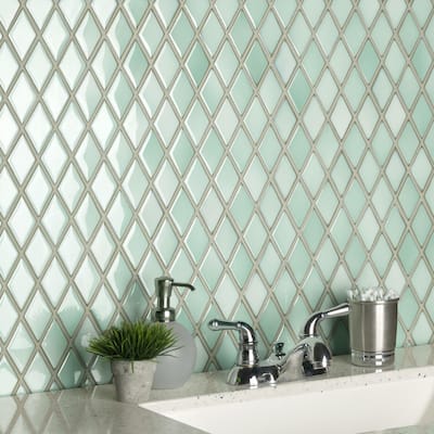 Merola Tile Hudson Kite Pistachio 10-1/8" x 11-3/4" Porcelain Floor and Wall Tile