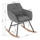 preview thumbnail 6 of 18, Carson Carrington Saleboda Contemporary Rocking Chair
