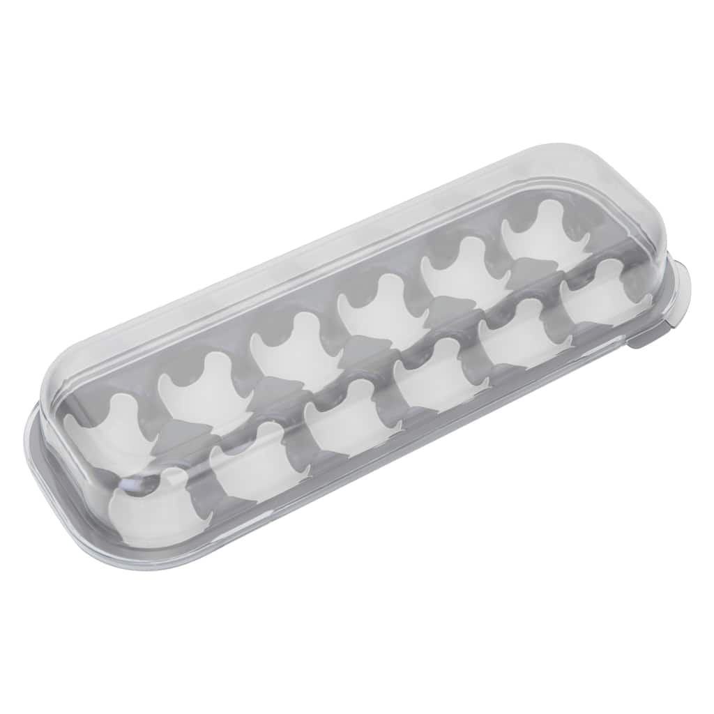 Kitchen Details 12 Egg Holder with Lid - 13"x 4.72"x 2.56"