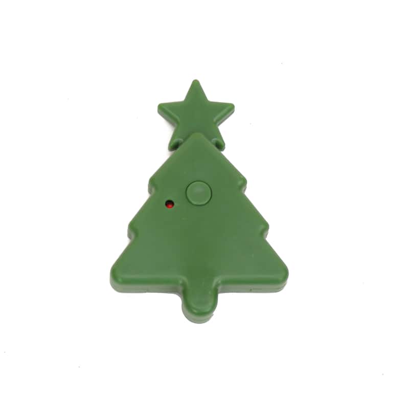 National Tree Company 4 ft. Evergreen and Berries Porch Bush with LED Lights - Green - 4 ft