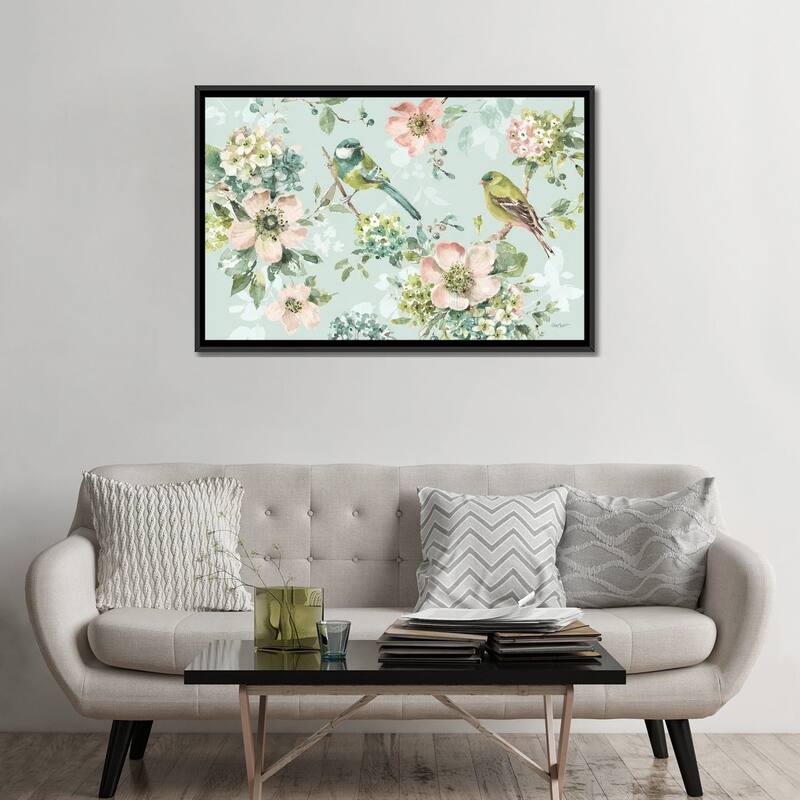 iCanvas "Mint Crush I On Mint" by Lisa Audit Framed