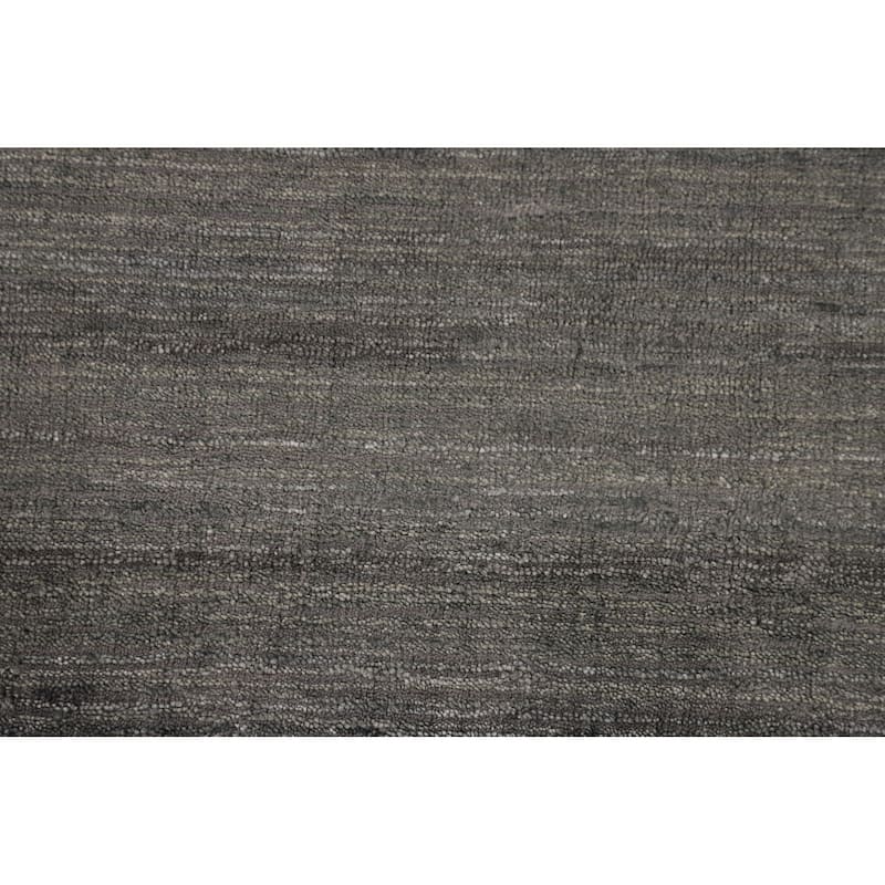 Tribal / Stripe Gabbeh Oriental Area Rug Handmade Wool Carpet - 7'11" x 9'10"