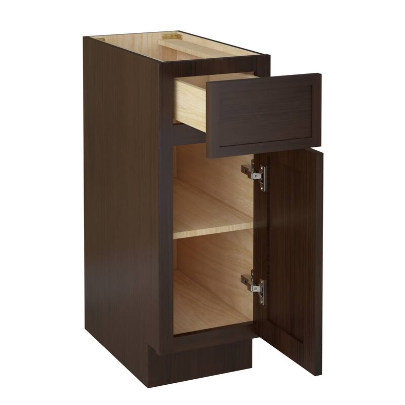 Vanity Art 12" Freestanding Single Base Storage Cabinet with Soft Close Door
