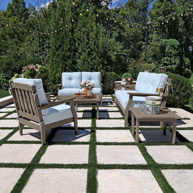 HIGHWOOD Lehigh 6-Piece Grand Deep Seating Set