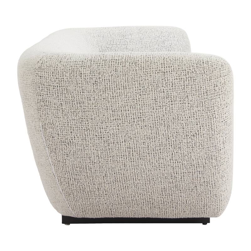 Zambet Sofa Pewter Gray - 95.9" W x 33.5" D x 28.5" H - Pewter Gray