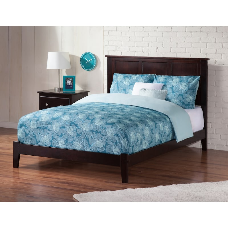 Madison Full Foundation Bed in Espresso