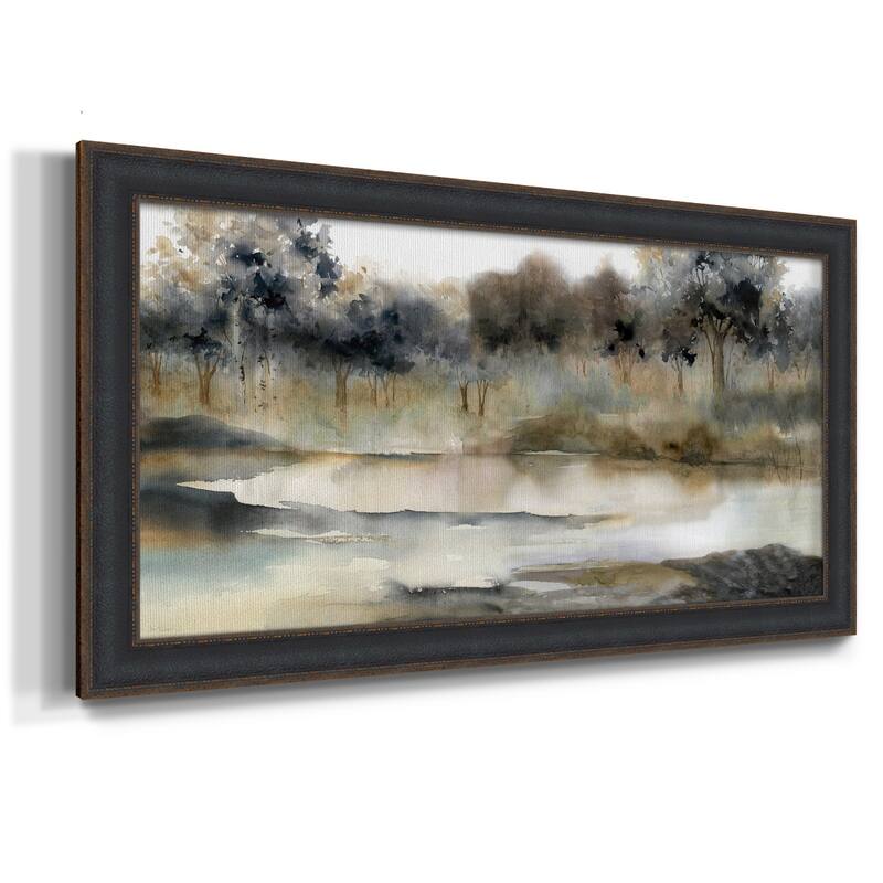 Serene River Premium Framed Canvas- Ready to Hang