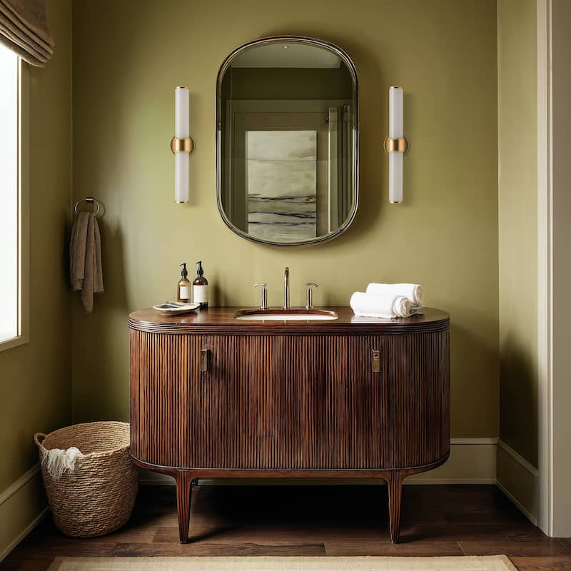 Modern Double Wall Sconce - Metal, Glass & Matte Black, Ivory White Sconces for Hallway or Accent Walls in Contemporary Style